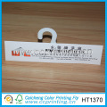 color printing glossy finish thick paper door hanger paper tag paper card